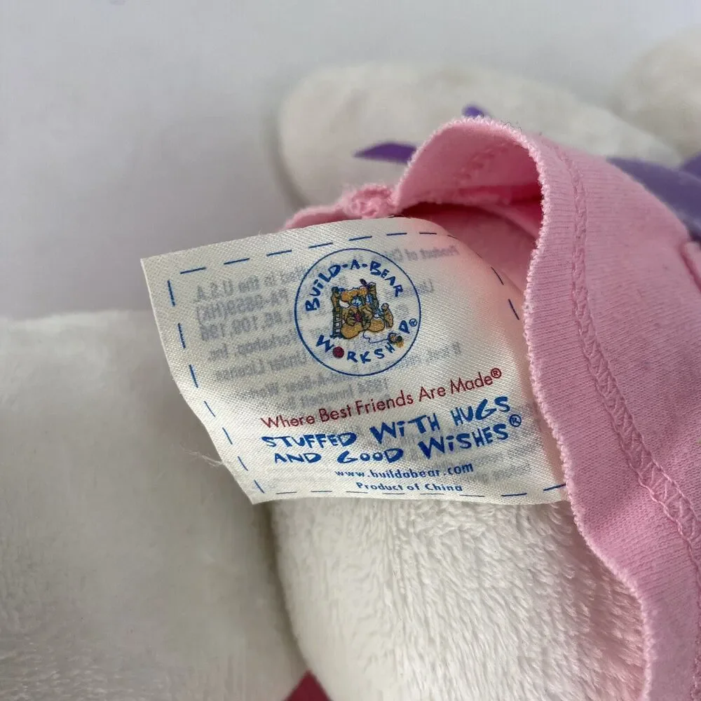 Build A Bear Hello Kitty Plush Sanrio Pink Skirt Purple Tank No Bow Stuffed